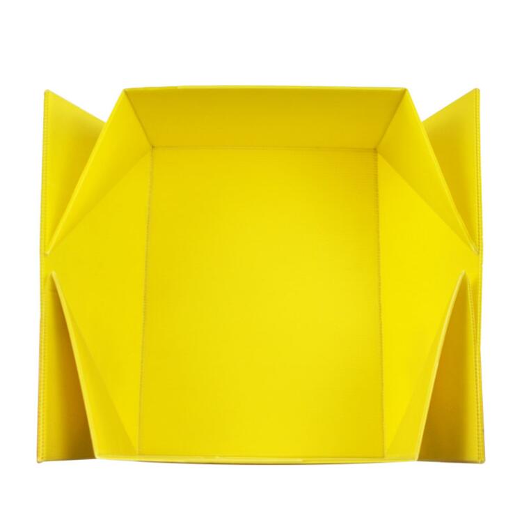 黃色可折疊周轉箱